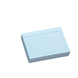 Artikelbild 1 für Karteikarten DIN A7 blau liniert, 100 St., Artikelnummer 432336