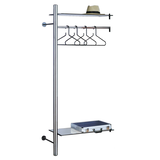 Artikelbild 1 für Kerkmann Wandgarderobe Garderobenelement arte 33686181 silber Metall 80,0 x 190,0 cm, Artikelnummer 531574