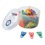 Artikelbild 1 für Laurel Büroklammern farbsortiert kunststoffüberzogen, 200 St., Artikelnummer 552531