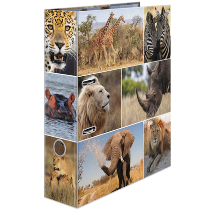 Artikelbild für HERMA Motivordner Afrika Tiere 7,0 cm DIN A4, 1 St., Artikelnummer 508402