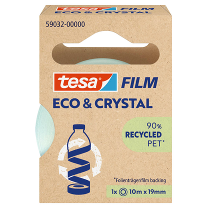 Artikelbild 3 für tesa ECO & CRYSTAL 59032 Klebefilm transparent 19,0 mm x 10,0 m 1 Rolle, Artikelnummer 176778