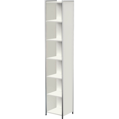 Artikelbild für Kerkmann Aktenregal Lago weiß 41,0 x 38,0 x 220,0 cm, 1 St., Artikelnummer 308390