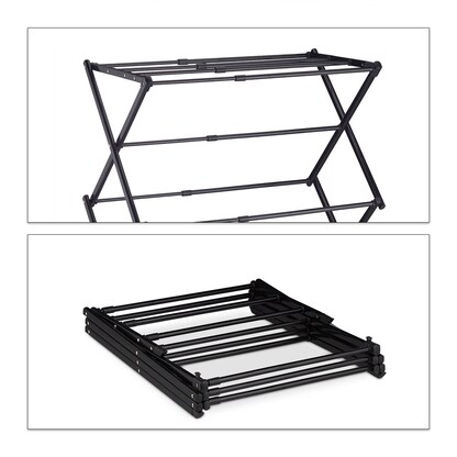 Artikelbild für relaxdays Wäscheständer schwarz, 1 St., Artikelnummer 401592