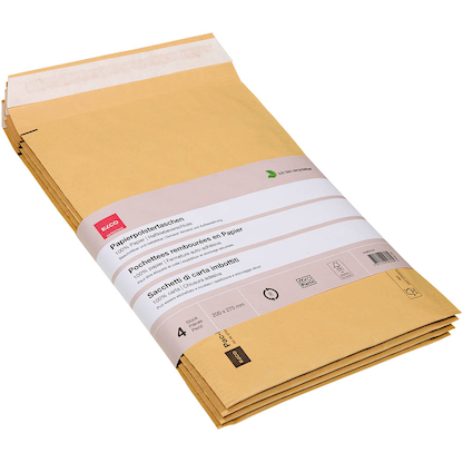 Artikelbild 5 für ELCO Polstertaschen braun für DIN A5, 4 St., Artikelnummer 400428