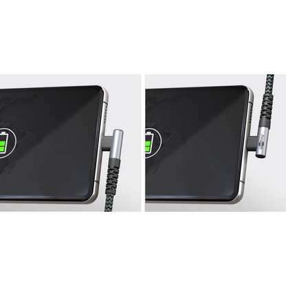 Artikelbild 6 für goobay USB-C USB-Kabel 1,0 m grau, schwarz, 1 St., Artikelnummer 655682