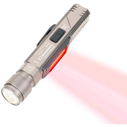 Artikelbild 5 für TROIKA® ECO KNICKLICHT PRO LED Taschenlampe titanfarben 14,9 cm, 200 Lumen, 1 St., Artikelnummer 666569