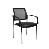 Artikelbild 1 für Topstar Besucherstühle BtoB 10 BB290A S10 schwarz Stoff, 2 St., Artikelnummer 283313