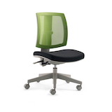 Artikelbild 1 für Mayer Kinderdrehstuhl myFLEXO, 2432 503 Stoff grün, Gestell grau, Artikelnummer 370484