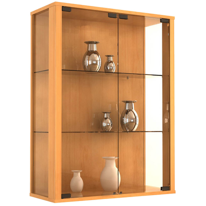 Artikelbild für VCM my home Udina Hängevitrine buche 2 Fachböden, Artikelnummer 780914