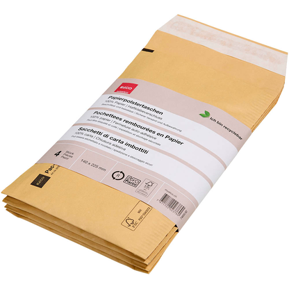 Artikelbild 11 für ELCO Polstertaschen braun für DIN A6, 4 St., Artikelnummer 400399