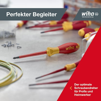 Artikelbild 7 für Wiha Schraubendreher-Set SoftFinish® electric SZ/PH 00833 6-teilig, Artikelnummer 231847