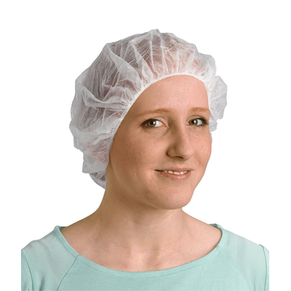 Artikelbild für franz mensch unisex Baretthauben weiß Einheitsgröße 100 St., Artikelnummer 282780