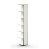 Artikelbild 1 für Kerkmann Aktenregal Lago weiß 39,0 x 38,0 x 220,0 cm, 1 St., Artikelnummer 308472