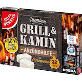 Artikelbild 1 für GUT&GÜNSTIG Kamin- & Grillanzünder Premium weiß, 32 St., Artikelnummer 491229