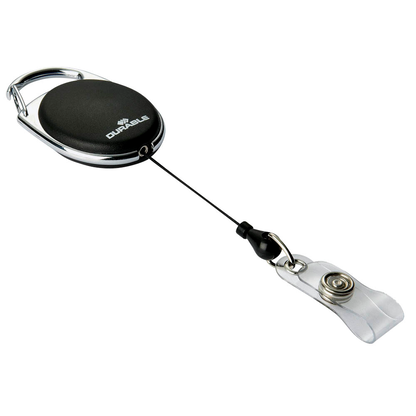 Artikelbild für DURABLE Ausweishalter JOJO STYLE 832401, Druckknopfschlaufe, schwarz, 10 St., Artikelnummer 544858