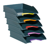 Artikelbild 1 für DURABLE Briefablagen VARICOLOR® dunkelgrau DIN A4, 5 St., Artikelnummer 163063