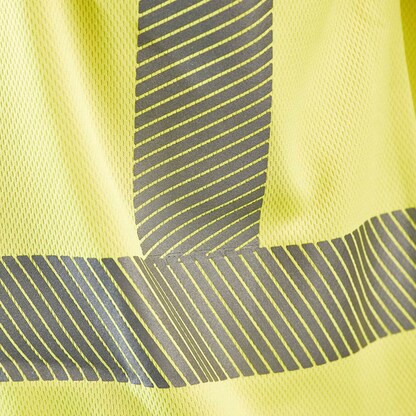 Artikelbild 4 für BLAKLÄDER® unisex Warnschutz Shirt 3386 gelb Größe 6XL, 1 St., Artikelnummer 743169