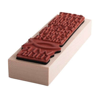 Artikelbild 3 für Rayher Motivstempel Christliche Einladung 12,0 x 4,0 cm, 1 St., Artikelnummer 151623