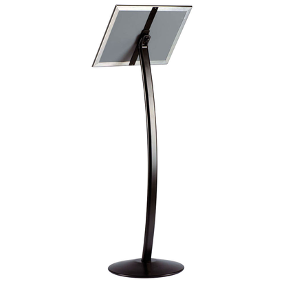 Artikelbild 5 für update displays Infoständer schwarz DIN A4 35,8 x 35,8 x 117,6 - 121,2 cm, 1 St., Artikelnummer 316697