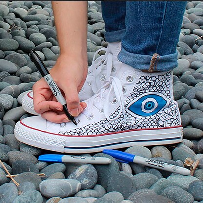 Artikelbild 4 für Sharpie Permanentmarker schwarz 0,9 mm, 2 St., Artikelnummer 427064