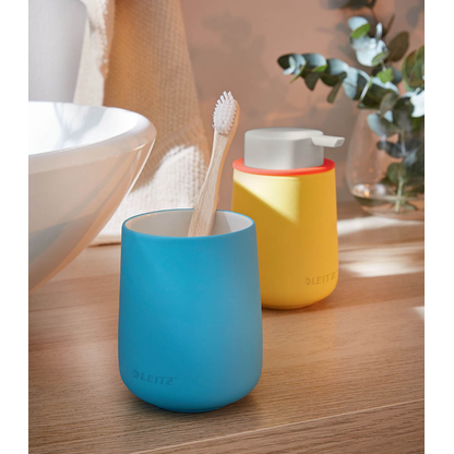 Artikelbild 4 für LEITZ Stiftehalter Cosy blau Keramik 8,7 x 8,7 x 10,8 cm, Artikelnummer 651941