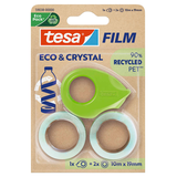 Artikelbild 1 für tesa ECO & CRYSTAL Klebefilm transparent 19,0 mm x 10,0 m 1 Set, Artikelnummer 176869