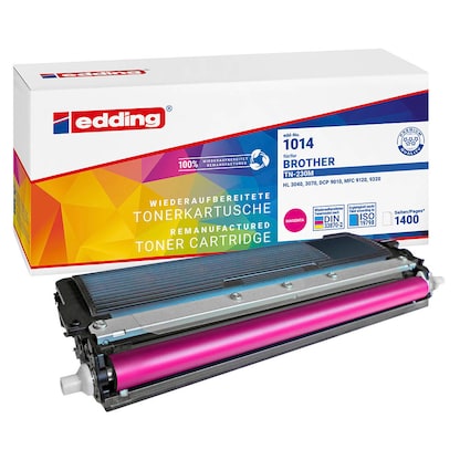 Artikelbild für edding magenta Toner kompatibel zu brother TN-230M, Artikelnummer 114736