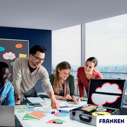 Artikelbild 6 für FRANKEN Moderationskoffer PROFI 2.567 Teile, Artikelnummer 530238