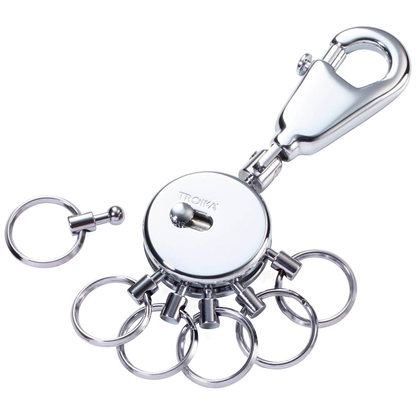 Artikelbild 5 für TROIKA® Schlüsselanhänger COLORFUL LEAVES mehrfarbig, Artikelnummer 666489