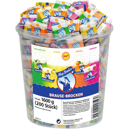 Artikelbild für Ahoj-Brause Ahoj BRAUSE-BROCKEN Brause 200 St./1,6 kg, Artikelnummer 505634