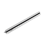 Artikelbild 1 für M + R Dreikantmaßstab 30,0 cm, weiß, Artikelnummer 927848