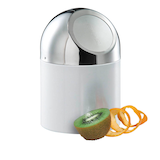 Artikelbild 1 für Zeller Tischmülleimer 1,2 l weiß, 1 St., Artikelnummer 251827