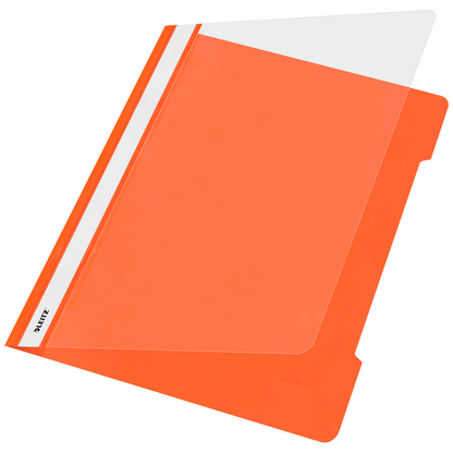 Artikelbild 2 für LEITZ Schnellhefter 4191 Kunststoff orange DIN A4, 1 St., Artikelnummer 296416