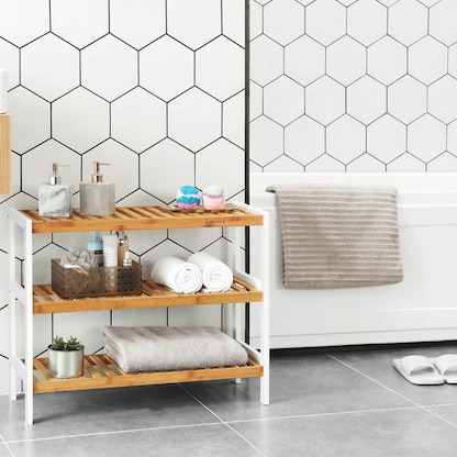 Artikelbild 7 für SONGMICS Schuhregal weiß, natur 70,0 x 26,0 x 55,0 cm, 1 St., Artikelnummer 262166