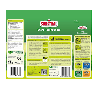 Artikelbild 2 für SUBSTRAL® START Rasendünger 2,0 kg, Artikelnummer 368577