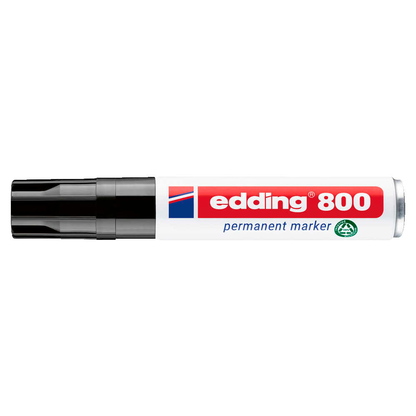 Artikelbild 3 für edding 800 Permanentmarker schwarz 4,0 - 12,0 mm, 1 St., Artikelnummer 311043