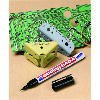 Artikelbild 2 für edding 8404 Industriemarker schwarz 0,75 mm, 1 St., Artikelnummer 489169