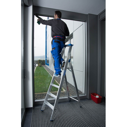 Artikelbild 2 für KRAUSE Stehleiter einseitig STABILO silber 5 Stufen, H: 200,0 cm, Artikelnummer 568998