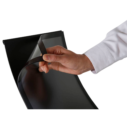 Artikelbild 5 für update displays Infoständer Konkav schwarz DIN A3 29,5 x 29,5 x 109,0 cm, 1 St., Artikelnummer 316891