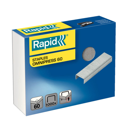 Artikelbild für Rapid Heftklammern Omnipress 60, 1.000 St., Artikelnummer 248512