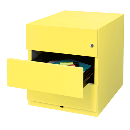 Artikelbild 7 für BISLEY Note Rollcontainer gelb 3 Auszüge 42,0 x 56,5 x 49,5 cm, Artikelnummer 877217