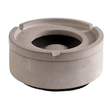 Artikelbild 1 für APS ELEMENT Aschenbecher grau, 1 St., Artikelnummer 195218