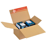 Artikelbild 1 für ColomPac® Versandkartons Blitzbodenkartons 23,5 x 17,0 x 13,5 cm, 10 St., Artikelnummer 833137