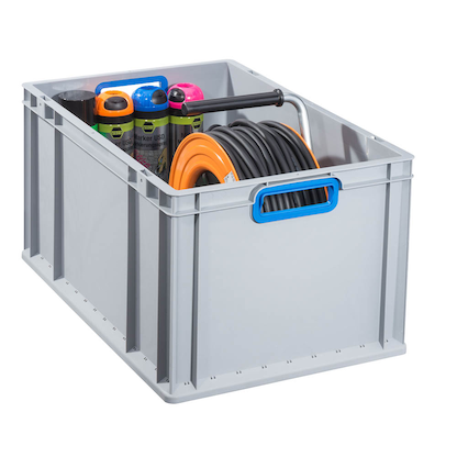 Artikelbild für Allit ProfiPlus Eurobox grau, blau 40,0 x 60,0 x 32,0 cm, 1 St., Artikelnummer 837240