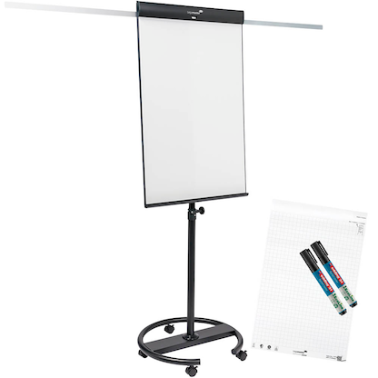 Artikelbild für AKTION: Legamaster Flipchart SKETCH PRO 7-153610 + GRATIS 1x SKETCH ECO Papierblock (kariert), 2x edding 31 EcoLine Flipchartmarker, Artikelnummer 475789