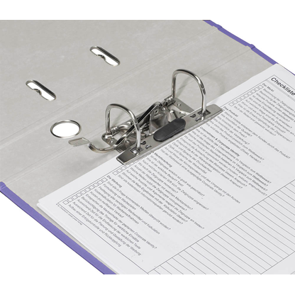 Artikelbild 3 für bene No.1 Power Ordner violett Kunststoff 5,2 cm DIN A4, 1 St., Artikelnummer 594842