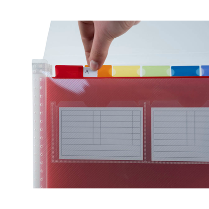 Artikelbild 6 für Exacompta Fächermappe Crystal 6 Fächer transparent, 1 St., Artikelnummer 680989