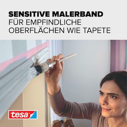 Artikelbild 8 für tesa PROFESSIONAL SENSITIVE Malerband pink 25,0 mm x 25,0 m 1 Rolle, Artikelnummer 723878