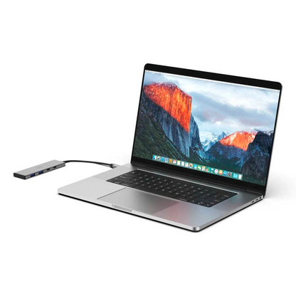 Artikelbild 4 für hama USB-Hub 4-fach grau, Artikelnummer 756187