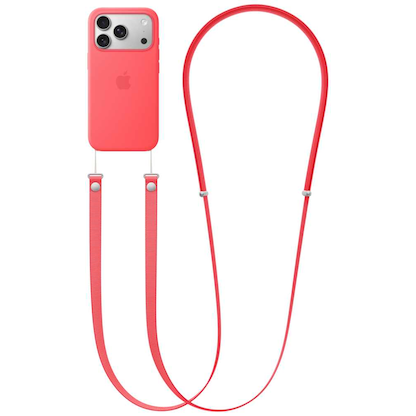 Artikelbild 2 für Apple Crossbody Band Handykette für Apple iPhone 17, iPhone 17e, iPhone 17 Pro, iPhone 17 Pro Max, iPhone Air guavepink, Artikelnummer 806396